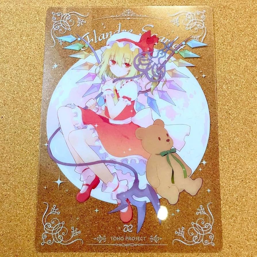 新品 波天宮文具 東方Project 下敷きフランドールスカーレット 上海アリス Amazon.co.jp: 東方Project 下敷き フランドール スカーレット
